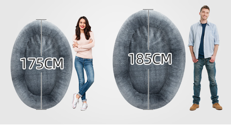 Large Plush Dog Bed for Humans