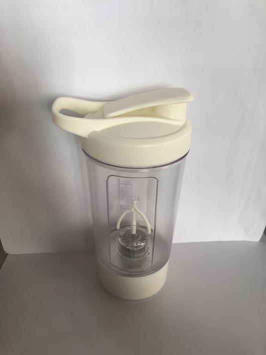 400ML Electric Protein Powder Mixing Cup - Automatic Shaker Mixer for Milk, Coffee, and Beverages - 1200mAh Battery Capacity