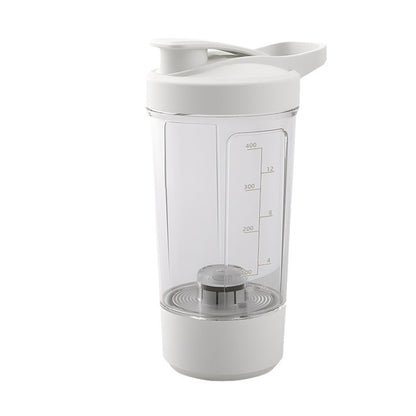 400ML Electric Protein Powder Mixing Cup - Automatic Shaker Mixer for Milk, Coffee, and Beverages - 1200mAh Battery Capacity
